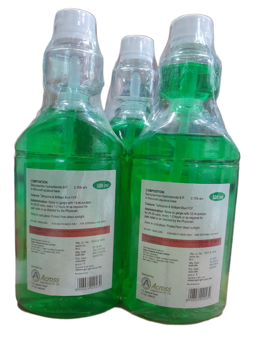 Biqol Mouth Wash Supplier in India